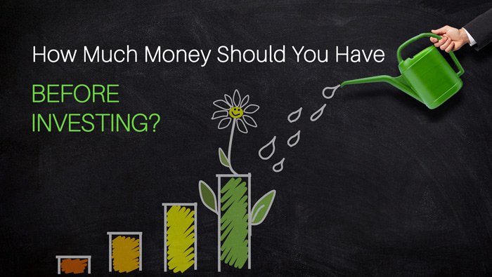 how much money should you have before investing