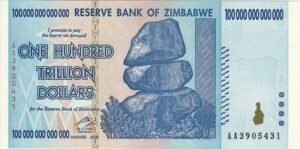 Zimbabwe 100 trillion 2009 Obverse