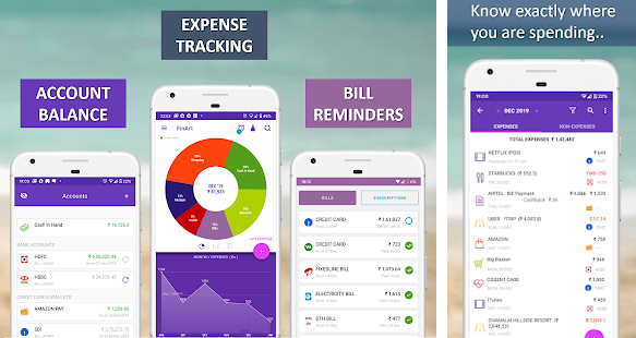 sms based expense tracker android